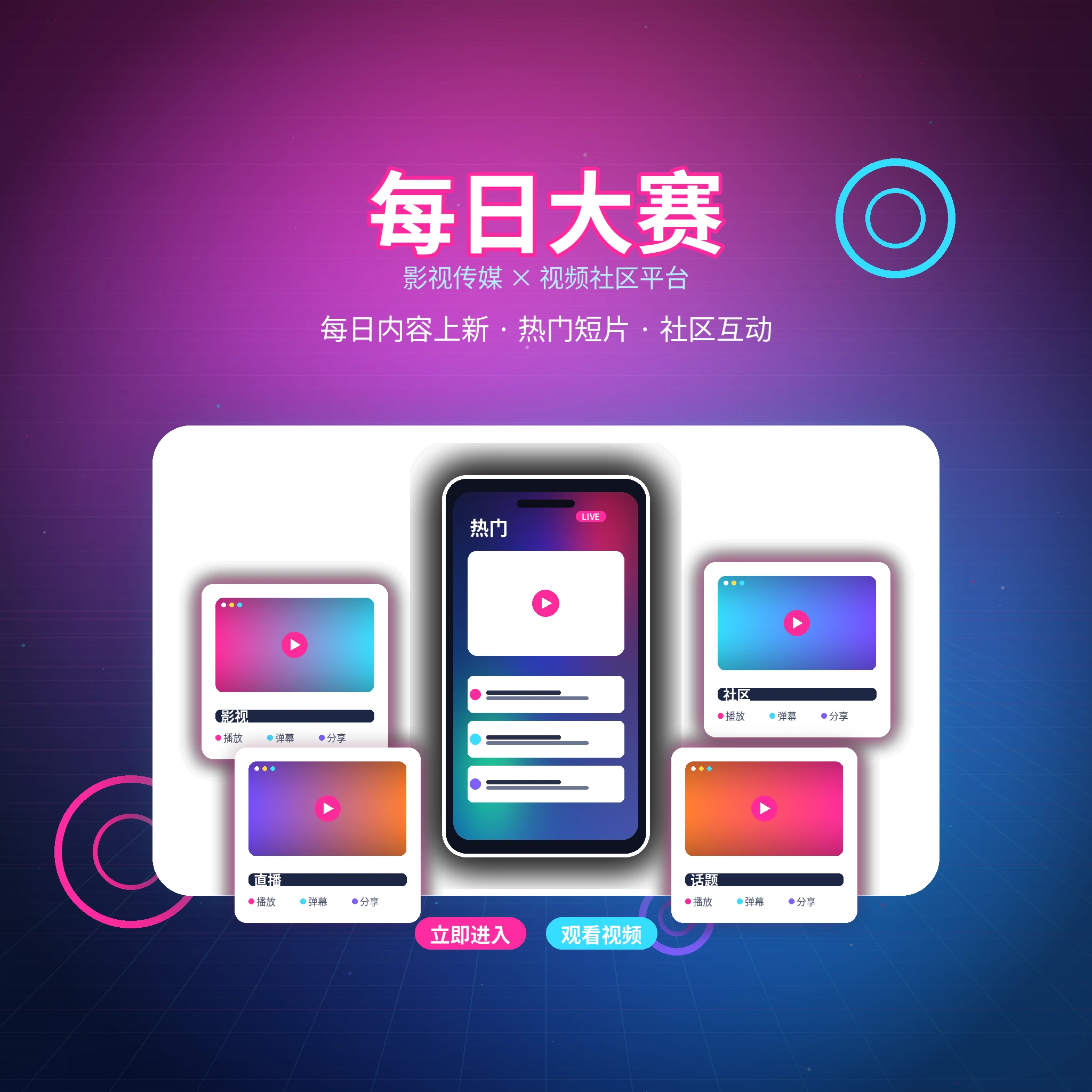 每日大赛品牌与内容生态